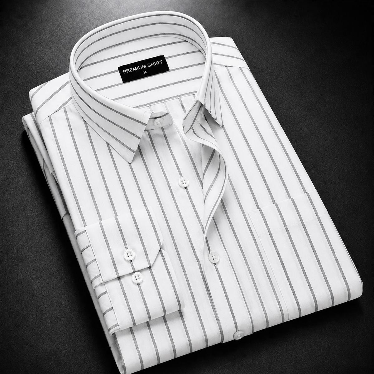 White Pinstripe shirt – included shirt 3 of 3