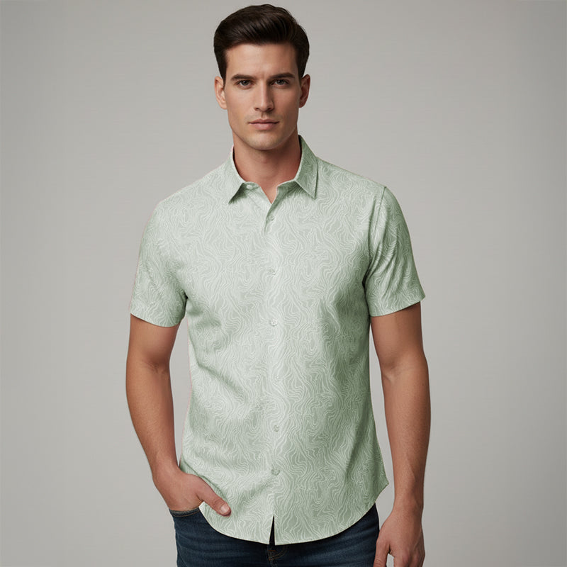 Half Sleeve Printed Shirts | Pack of 3 – Everyday Prints – included shirt 3 of 3