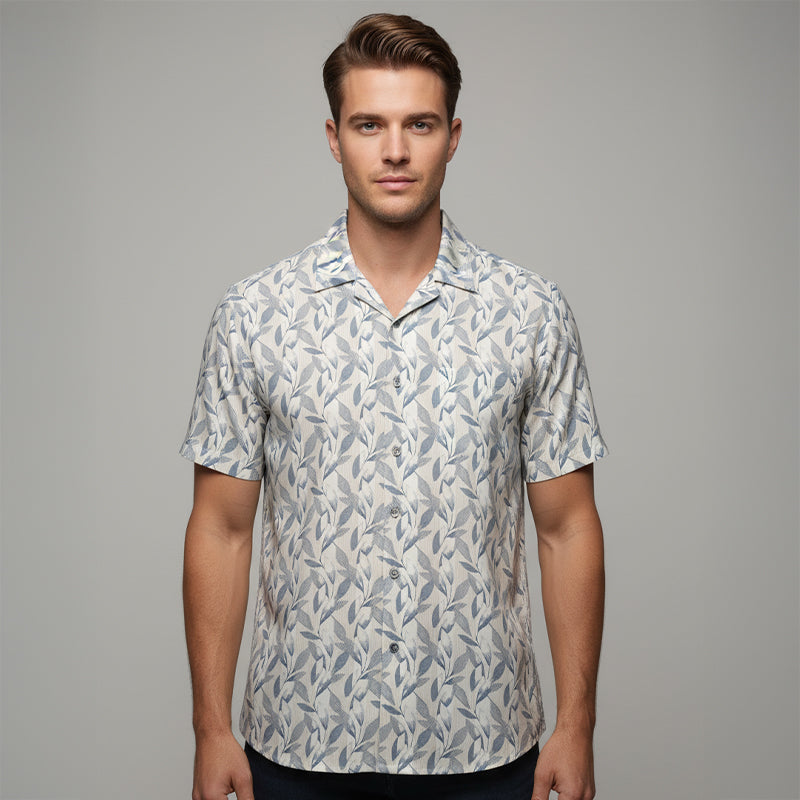 Cuban Collar Printed Shirts | Pack of 3 – Summer Edit – included shirt 1 of 3