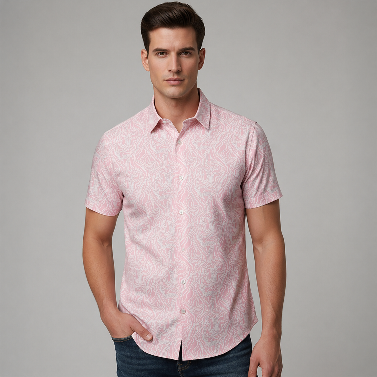 Cuban Collar Printed Shirts | Pack of 3 – Summer Edit – included shirt 2 of 3